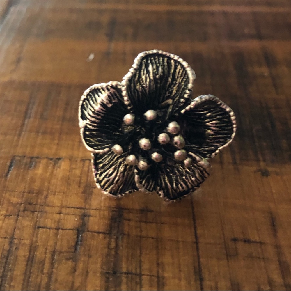 Brighton Sz 7 Floral ring